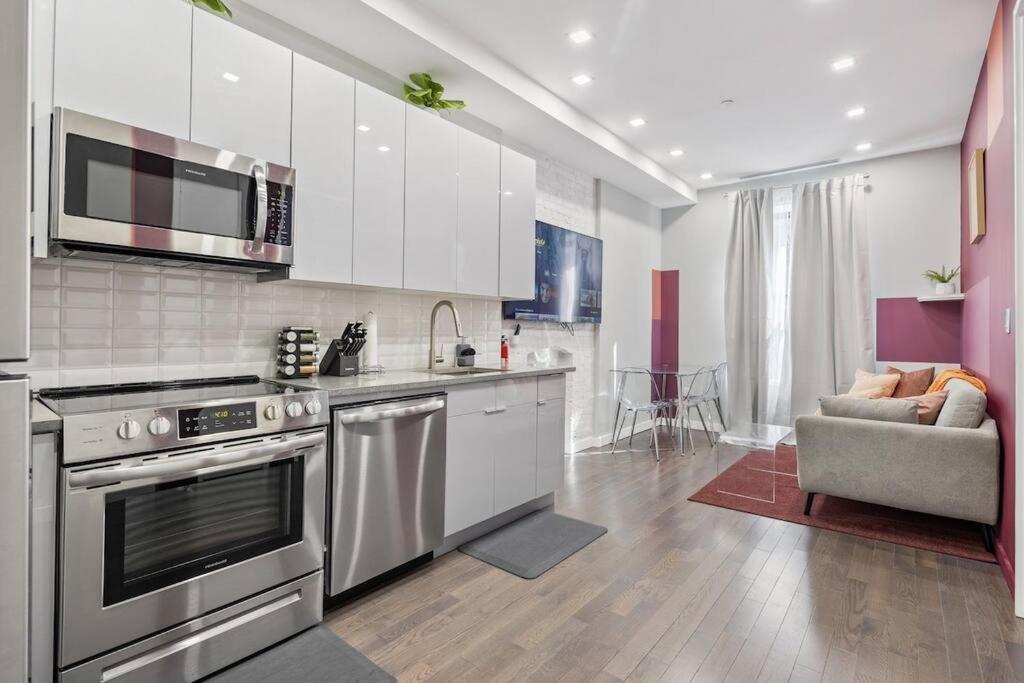 Ferienwohnung Swj 2Nd - Times Sq, Brooklyn Bridge, Lga In 15 Min New York Exterior foto
